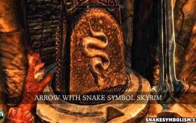 arrow with snake symbol skyrim